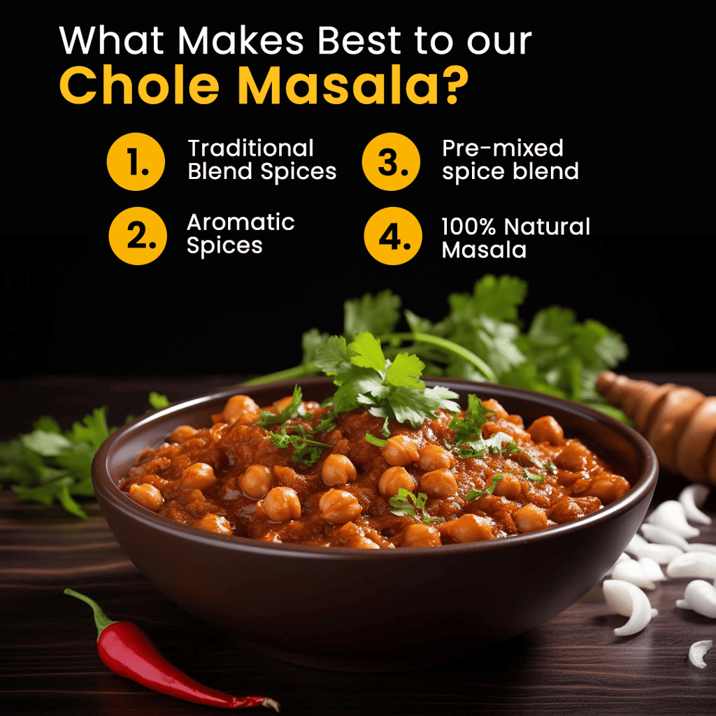 Buy Chole Masala Online India - Authentic Amritsari Spice | Phoran view 2