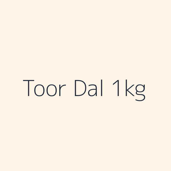 Toor Dal 1 kg