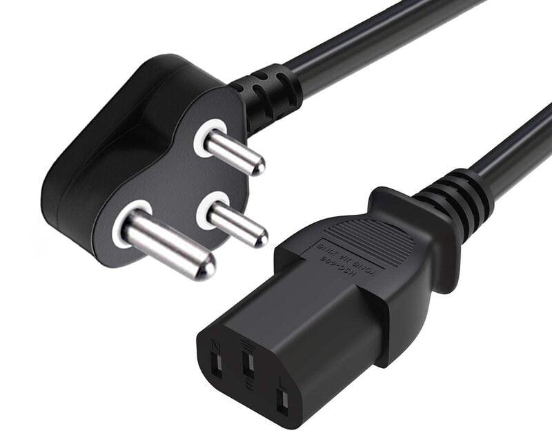 Laptop Adapter Cord (1.5 Meter) For Monitor CPU Desktop SMPS view 2