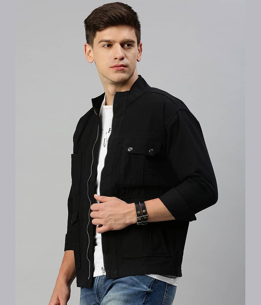 VOXATI Denim Men's Denim Jacket - Olive ( Pack of 1 ) view 2
