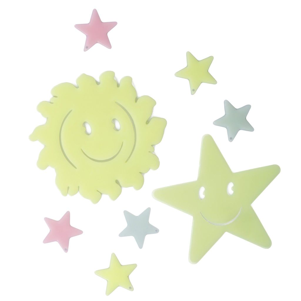 Glow In The Dark - Smiling Star & Smiling Sun view 2