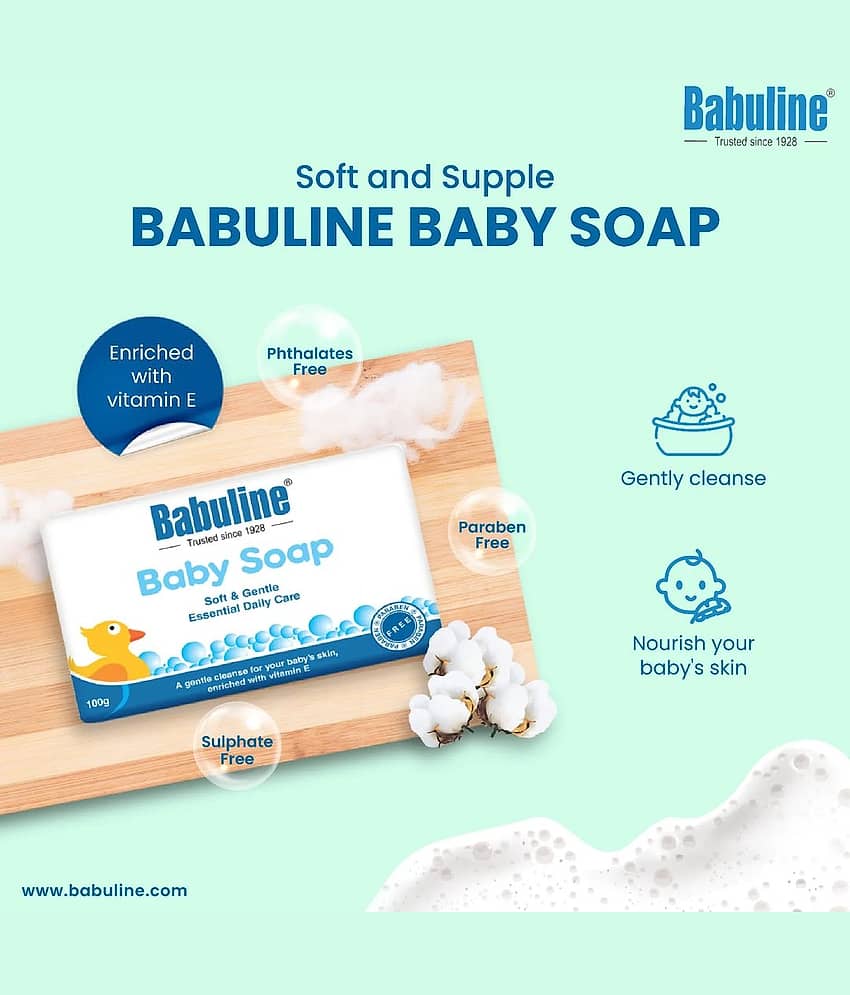 babuline Baby Soap 100 g ( 4 pcs ) view 2