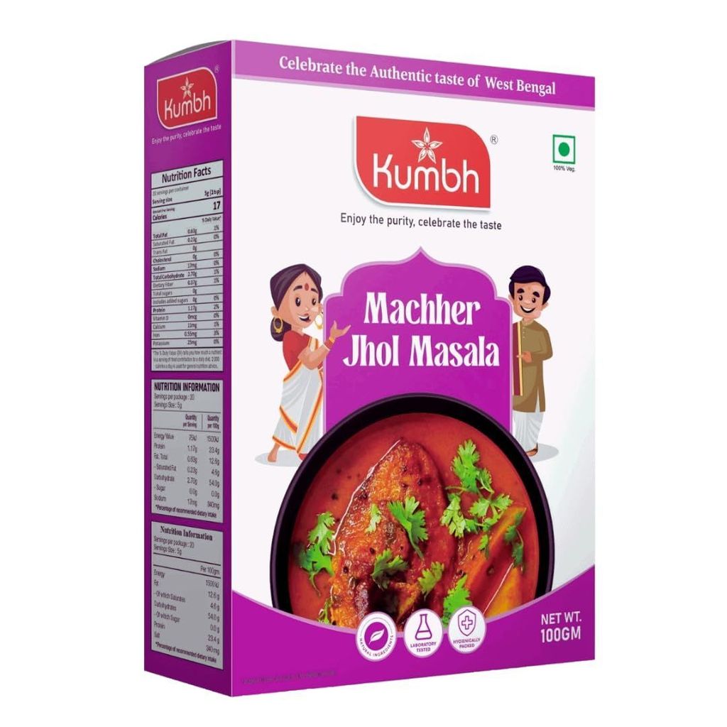 Kumbh Machheer Jhol Masala 100 Gm view 2