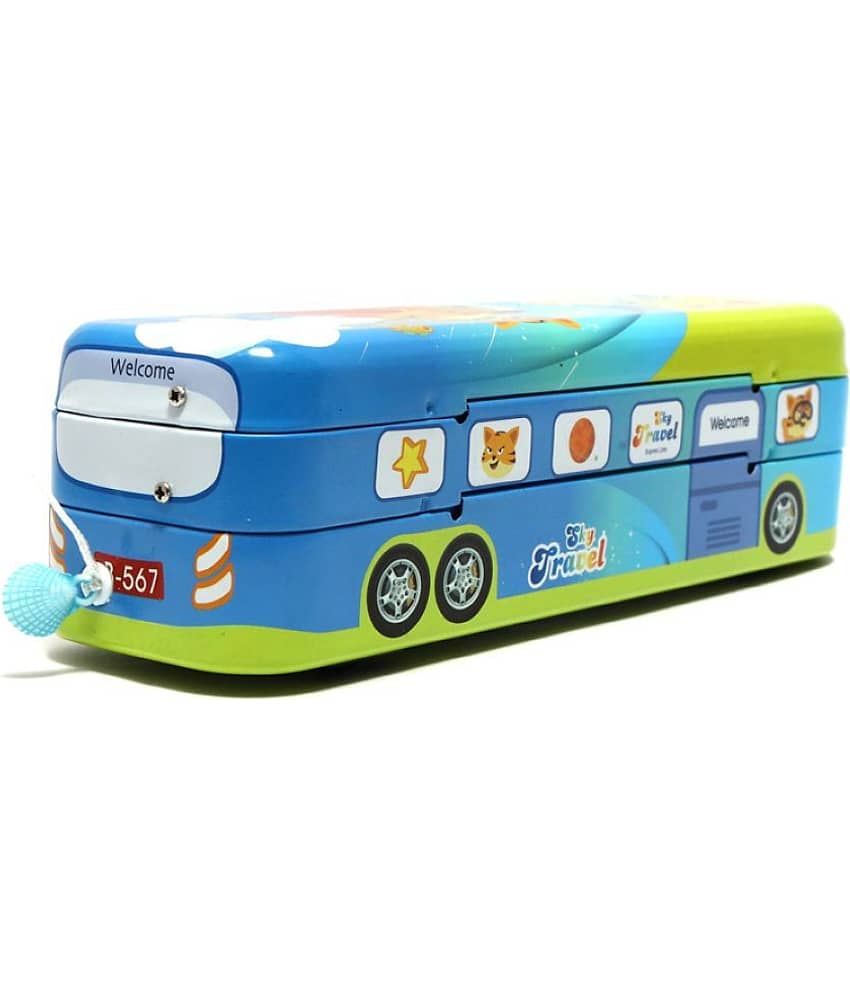 Villy Magic Bus Shaped Compass Box for Kids view 2