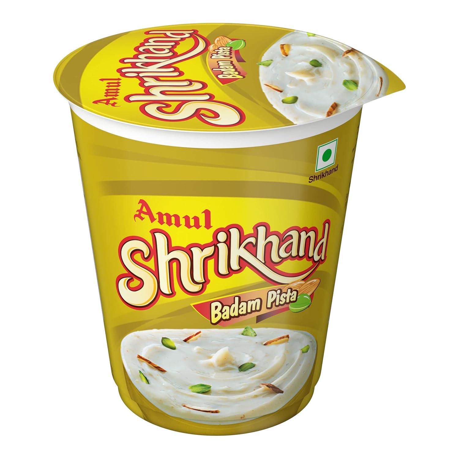 AMUL SHREEKHAND BADAMPISTA 500GM view 2