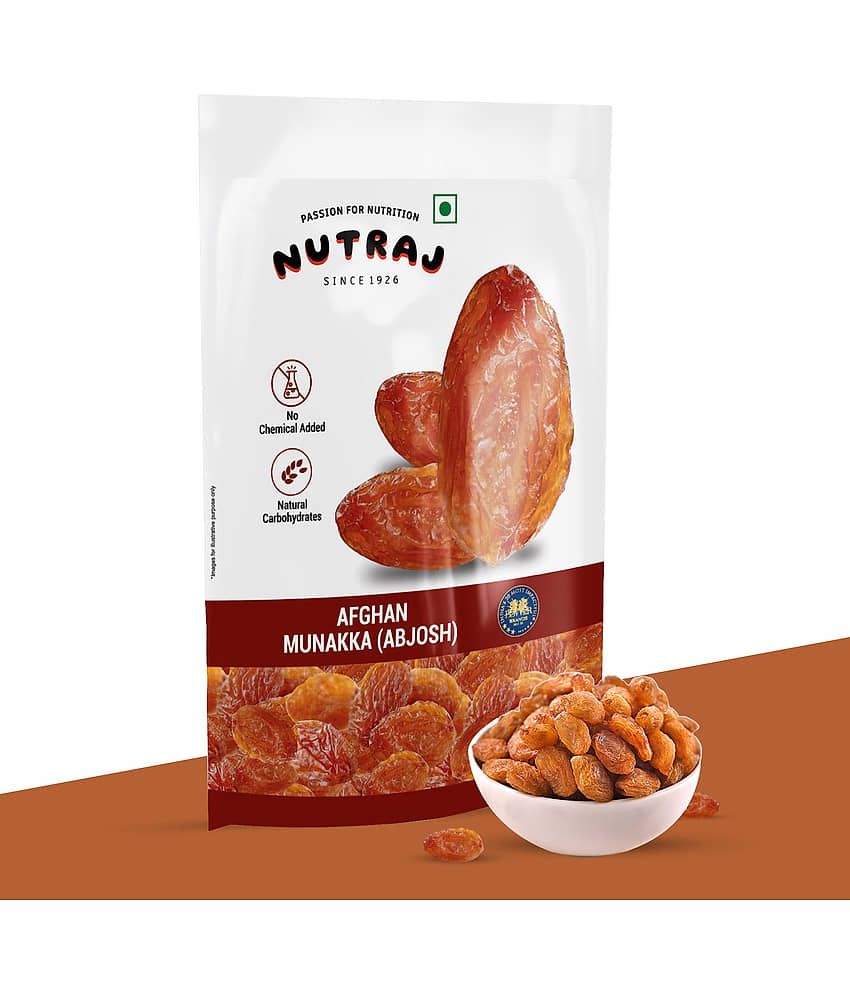 Nutraj Munakka Raisin (Abjosh) 800g (200g X 4) view 2