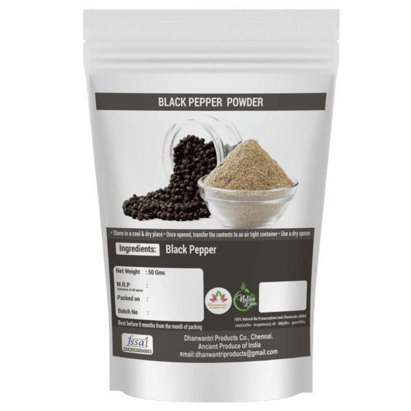 Black Pepper Powder 50 Gms view 2