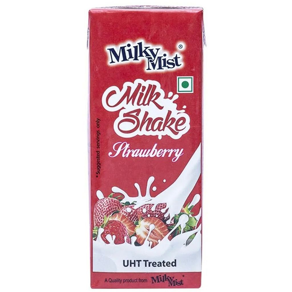 Milky Mist Milk Shake Strawberry, 180Ml