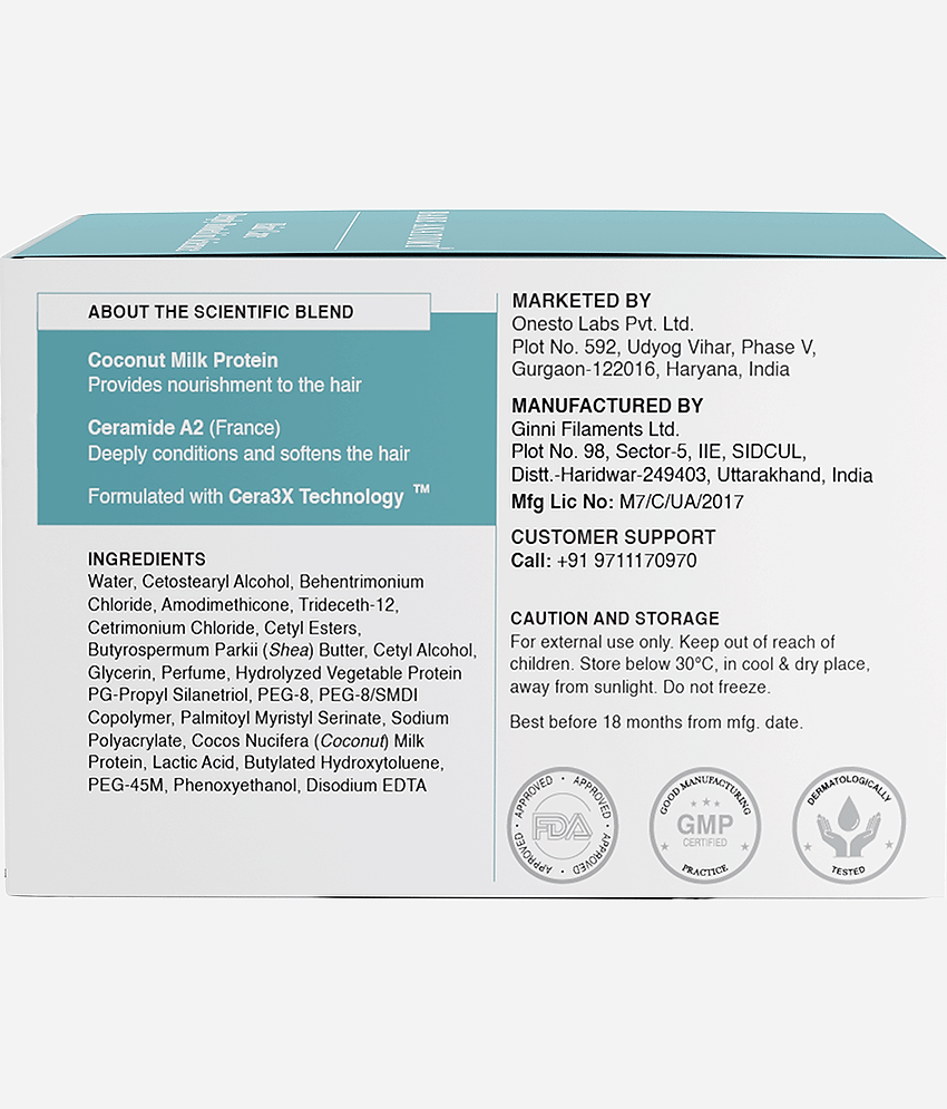 Bare Anatomy Ceramide A2 Damage Repair Hair Mask Delivers 3X Strengthening For Damaged Brittle Hair, 250gm (Pack of 1) view 2