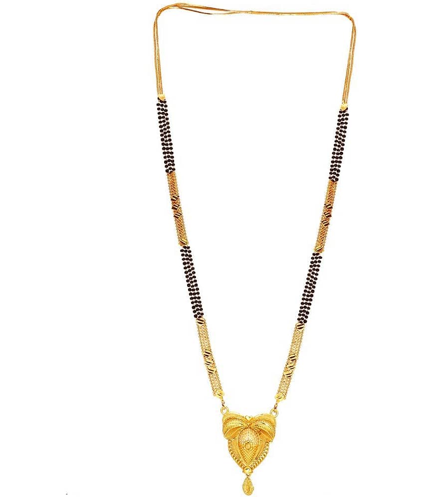 KRIMO Gold Plated Letest & Designer Mangalsutra For Women-100244