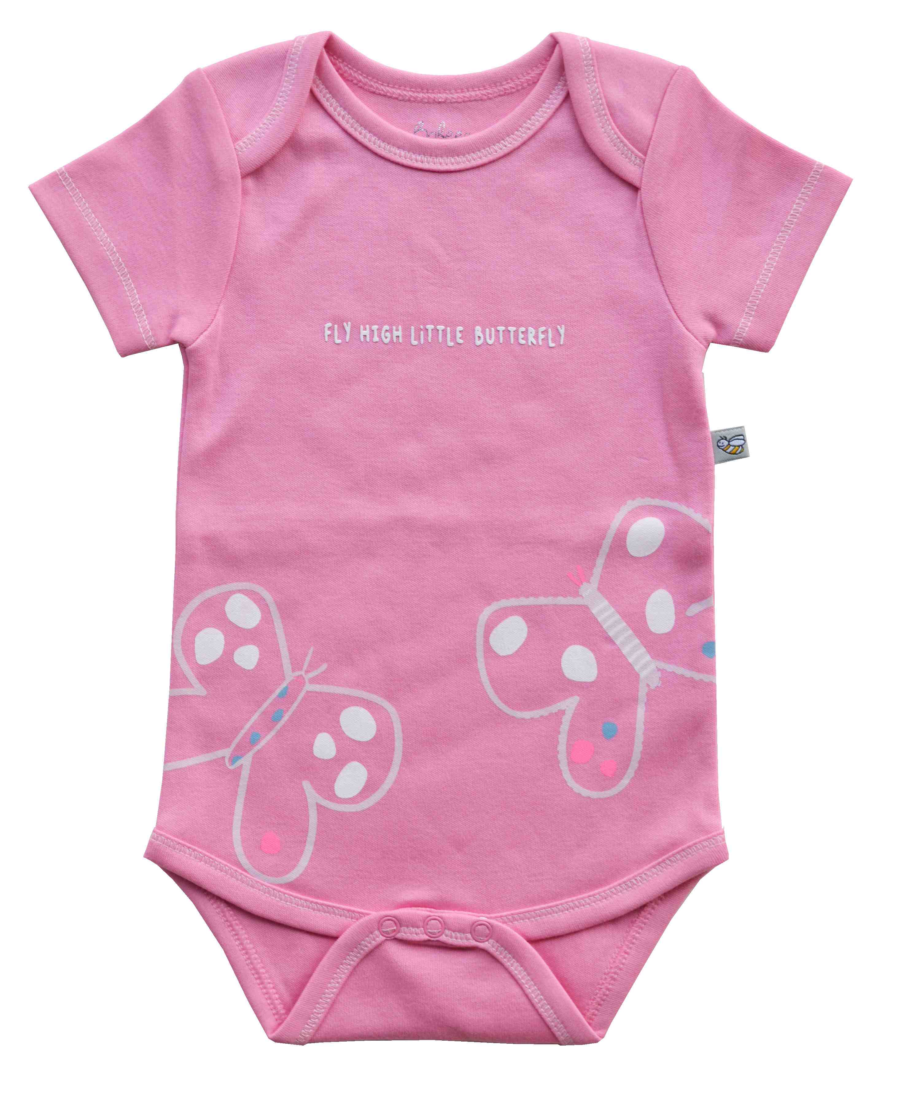 Baby Girls Romper/Onesie,Color-Pink