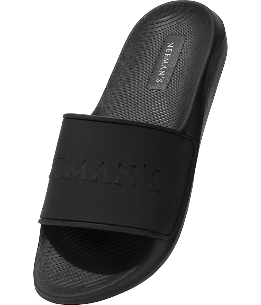 Neemans De-Stress Slides Black Men's Slide Flip Flop view 2