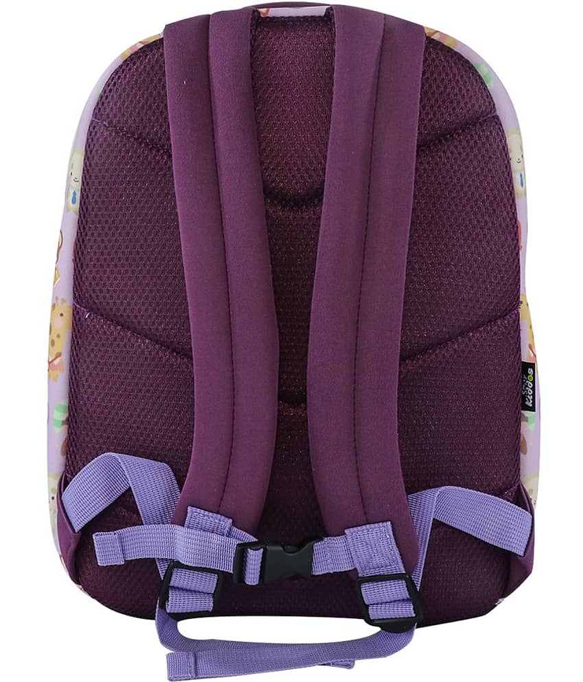 Smily kiddos - Purple Polyester Backpack For Kids view 2