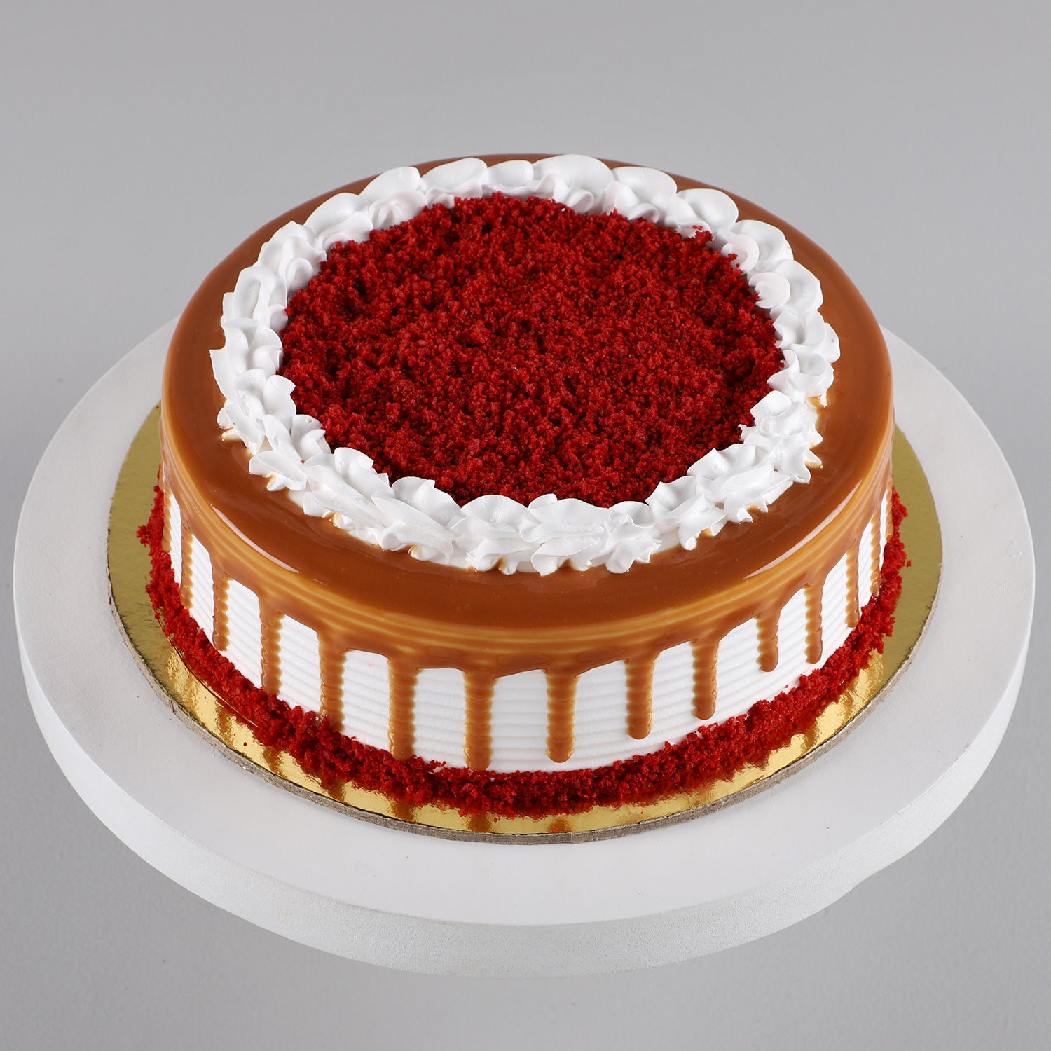 Scrumptious Red Velvet Cake Half Kg view 2