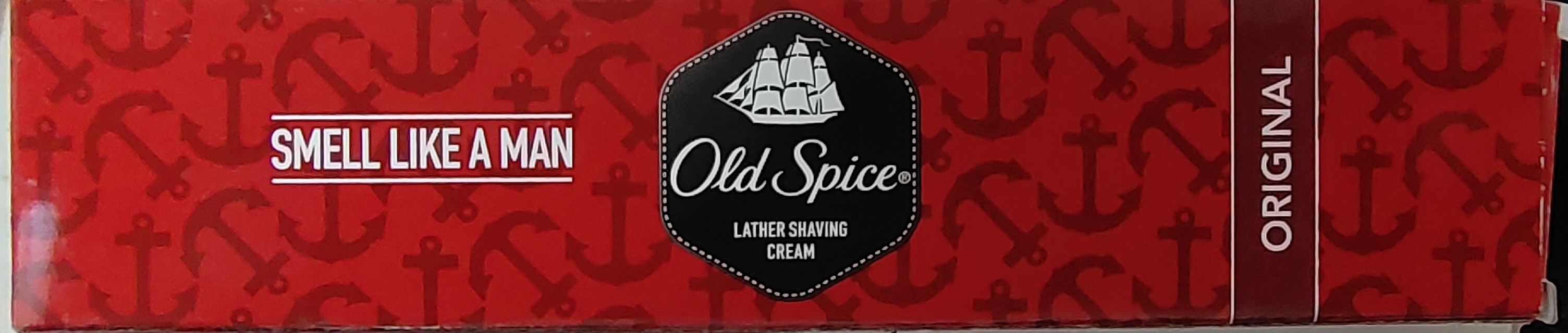 Old spice lather shaving cream original