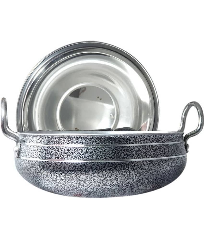 bartan hub - na Aluminium Enamle Handi 1500 ml ( Pack of 1 )