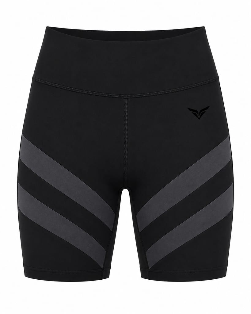 Shorts With Contrast Stripes view 2