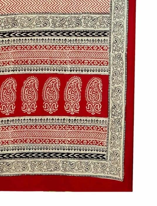 Silk Stole Bagh Print view 2