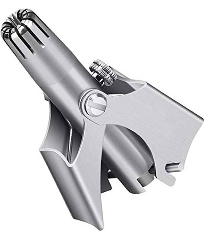 GKBOSS Nose Hair Remove Silver Corded,Cordless Nose Trimmer With 60 minutes Runtime view 2