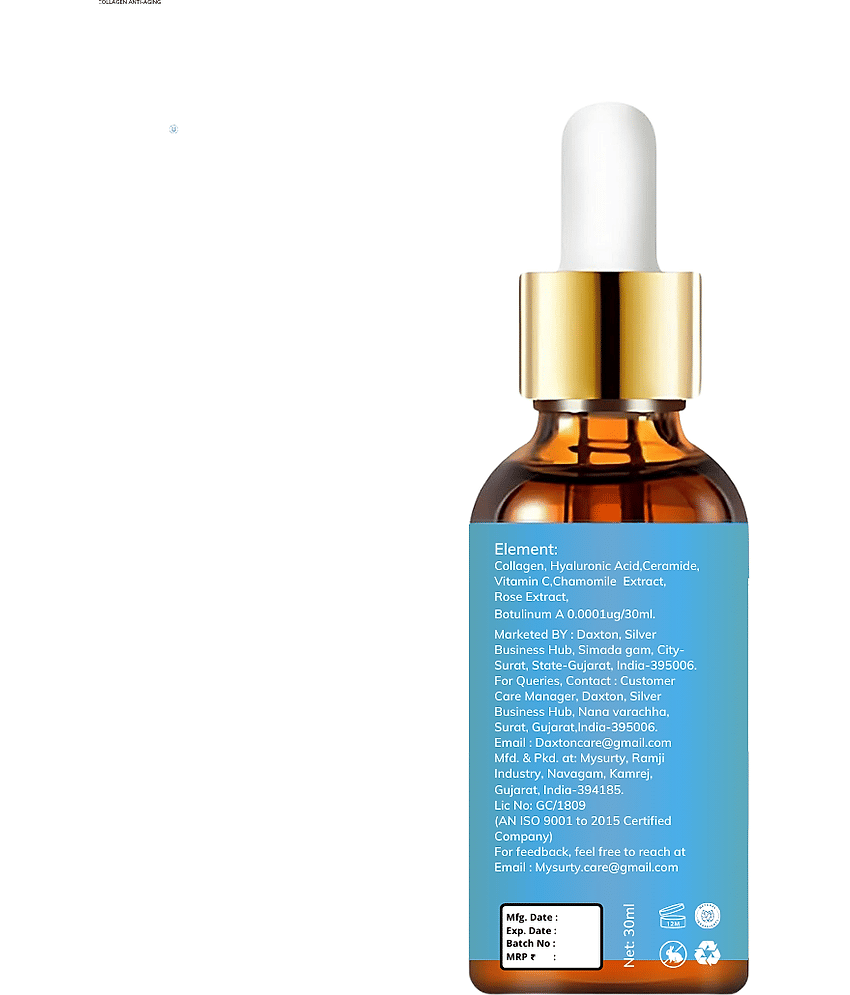 Daxton Face Serum Vitamin C Daily Care For All Skin Type ( Pack of 3 ) view 2