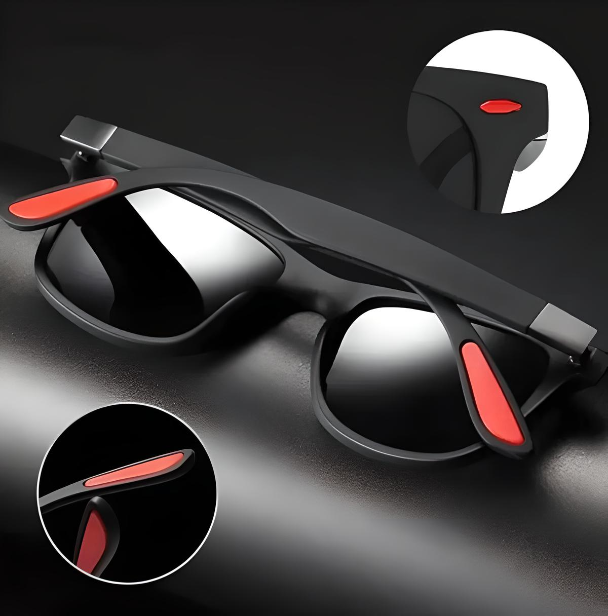 Swift Wayfarer Sunglasses with Cover-Unisex view 2