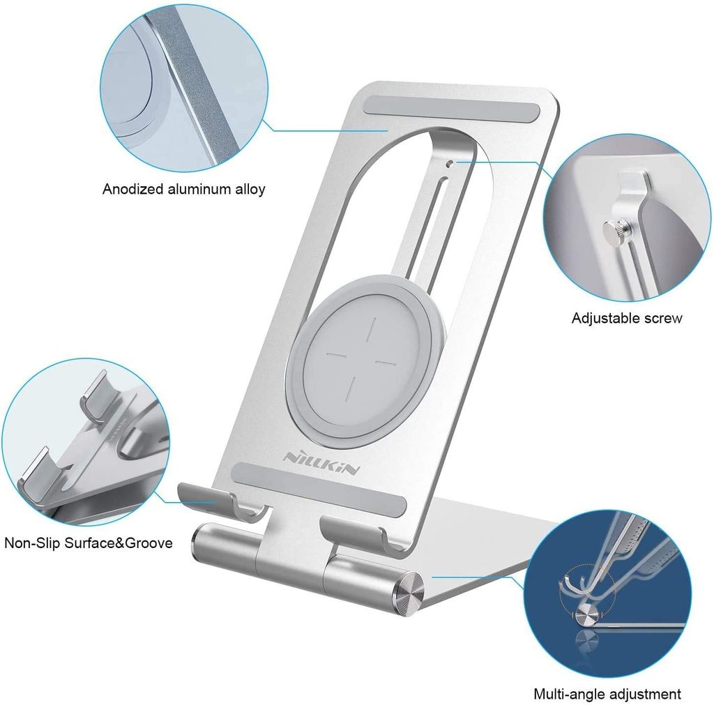 Nillkin Wireless Charger & Adjustable Tablet Stand view 2