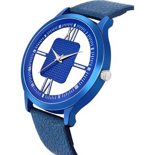 HRV Men's Round Dial Blue Strap Analog Watch view 2