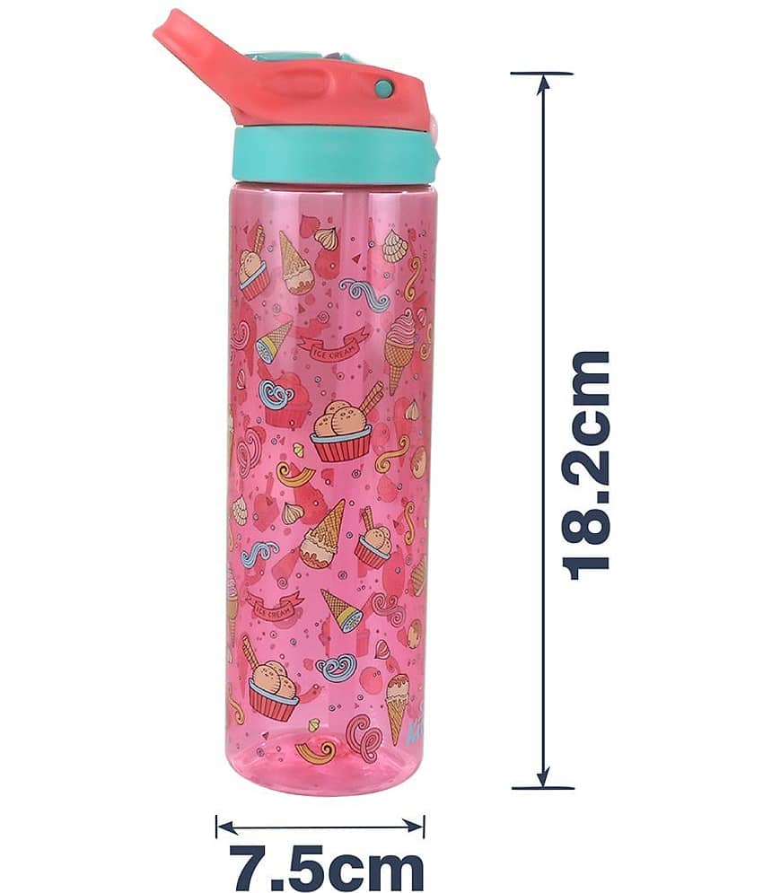 SmilyKiddos - Sipper bottle 750 ml Blue School Water Bottle 450 mL ( Set of 1 ) view 2