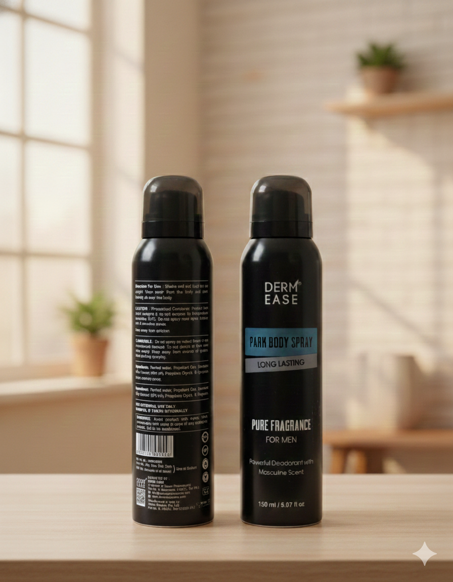 Dermease Park Body Spray for Men Long Freshness view 2