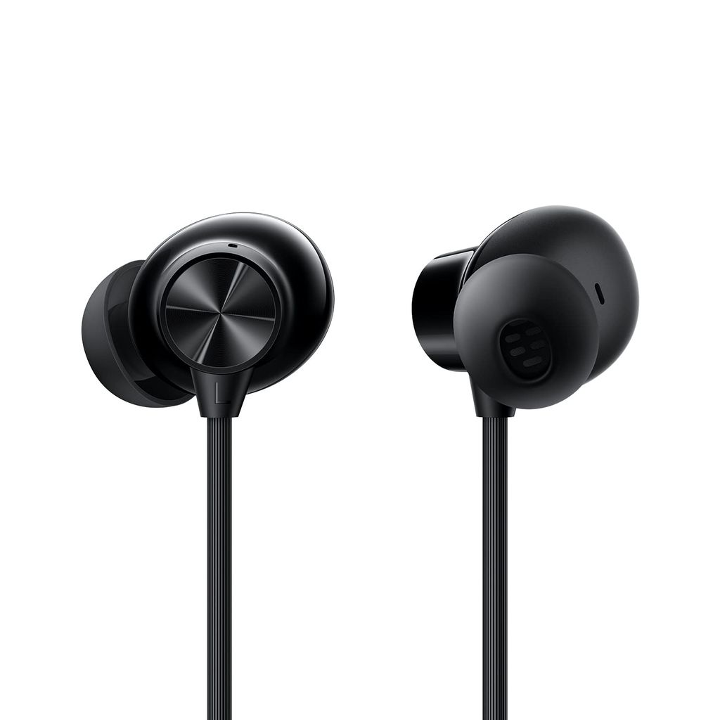 Oneplus Bullets Z2 Bluetooth Wireless in Ear Earphones with Mic, Bombastic Bass - 12.4 mm Drivers, 10 Mins Charge - 20 Hrs Music, 30 Hrs Battery Life, IP55 Dust and Water Resistant (Magico Black) view 2