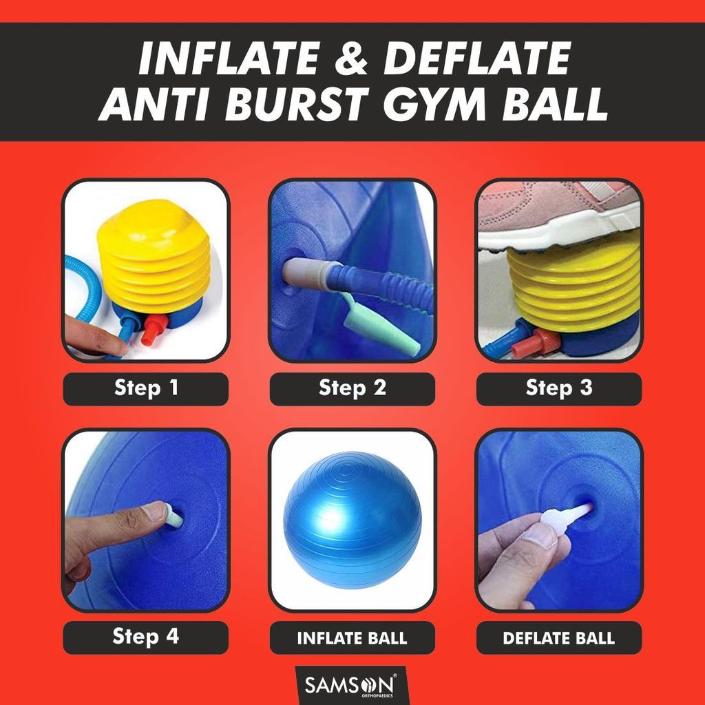 SAMSON Anti Burst Gym Ball view 2