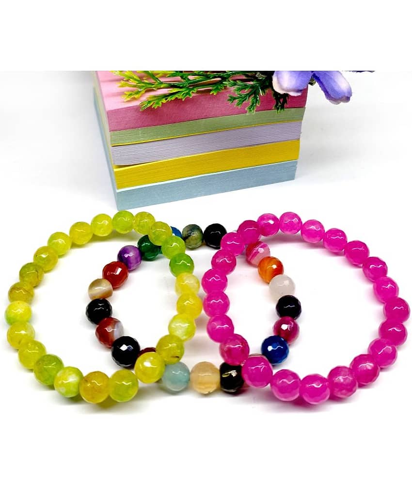 DAIVYA WELLNESS - Multicolor Bracelet ( Pack of 3 ) view 2