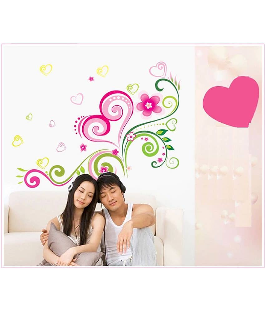 Jaamso Royals Nature PVC Multicolour Wall Sticker - Pack of 1 view 2