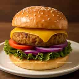 Veg Burger With Cheese