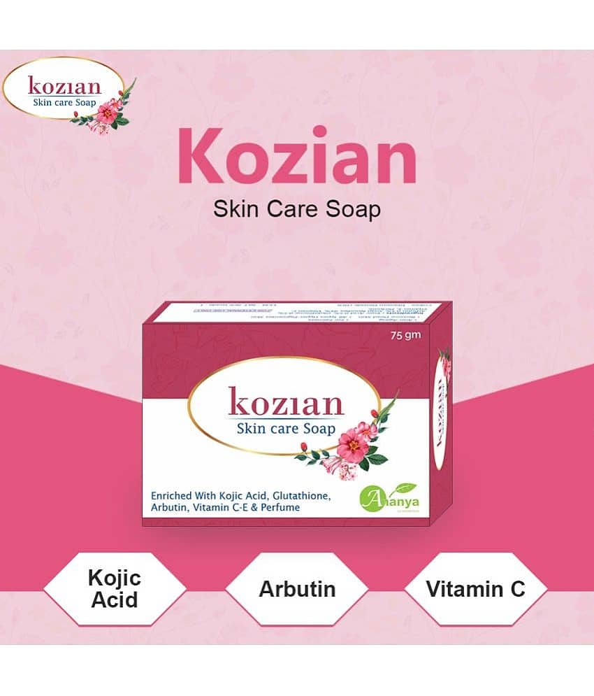 KOZIAN Antibacterial Moisturizing Bath Soap Soap for All Skin Type ( Pack of 3 ) view 2