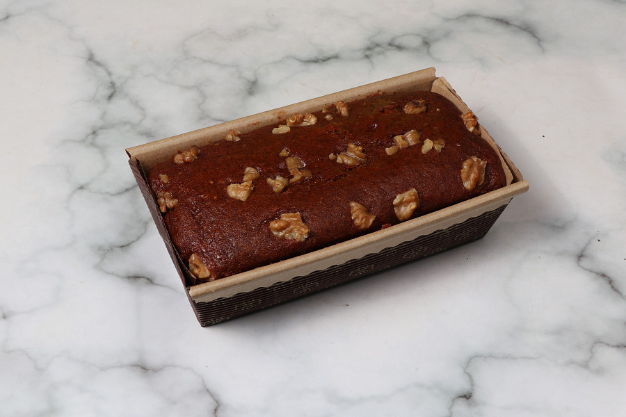 Banana walnut loafe