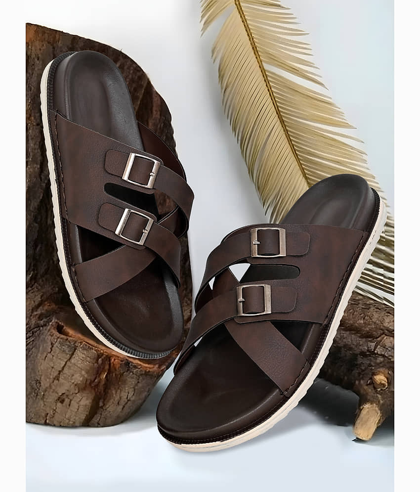 Altek 14316 Brown Men's Daily Slipper view 2