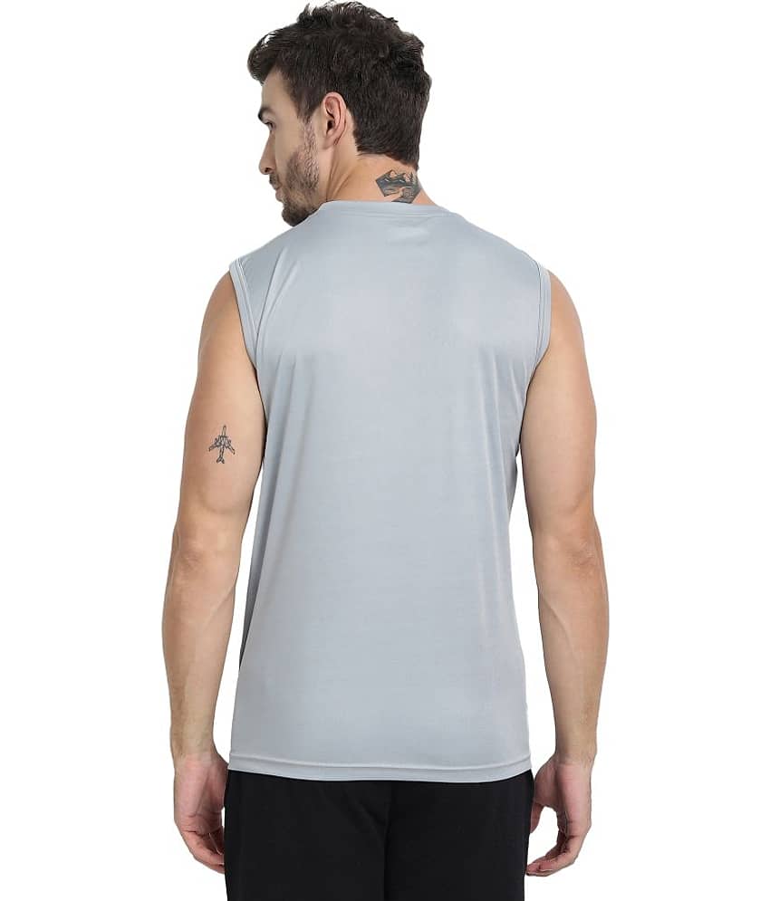 FTX Pack of 3 Polyester Basic Vest For Men ( Navy ) view 2