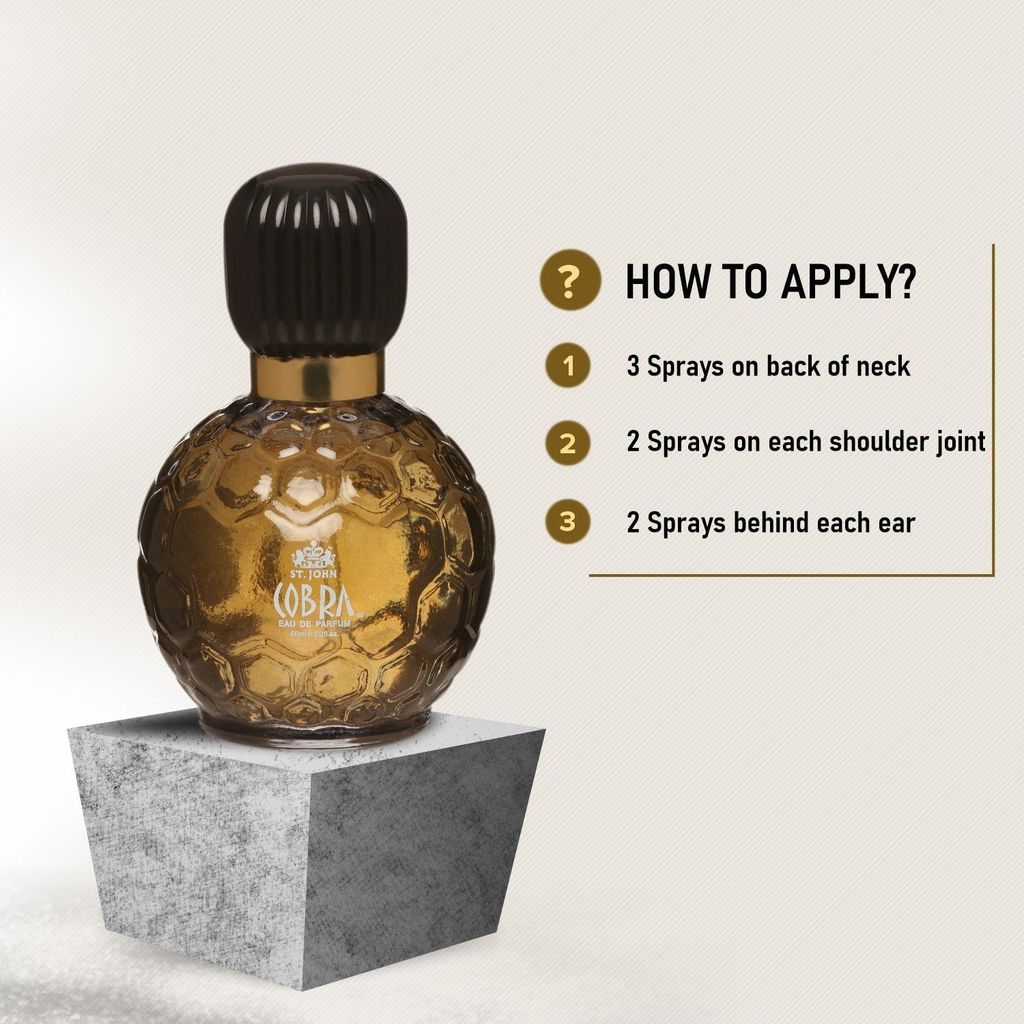 St-John Cobra Limited Edition Long Lasting Perfume , Eau De Parfum - 100 ML For Men & Women view 2