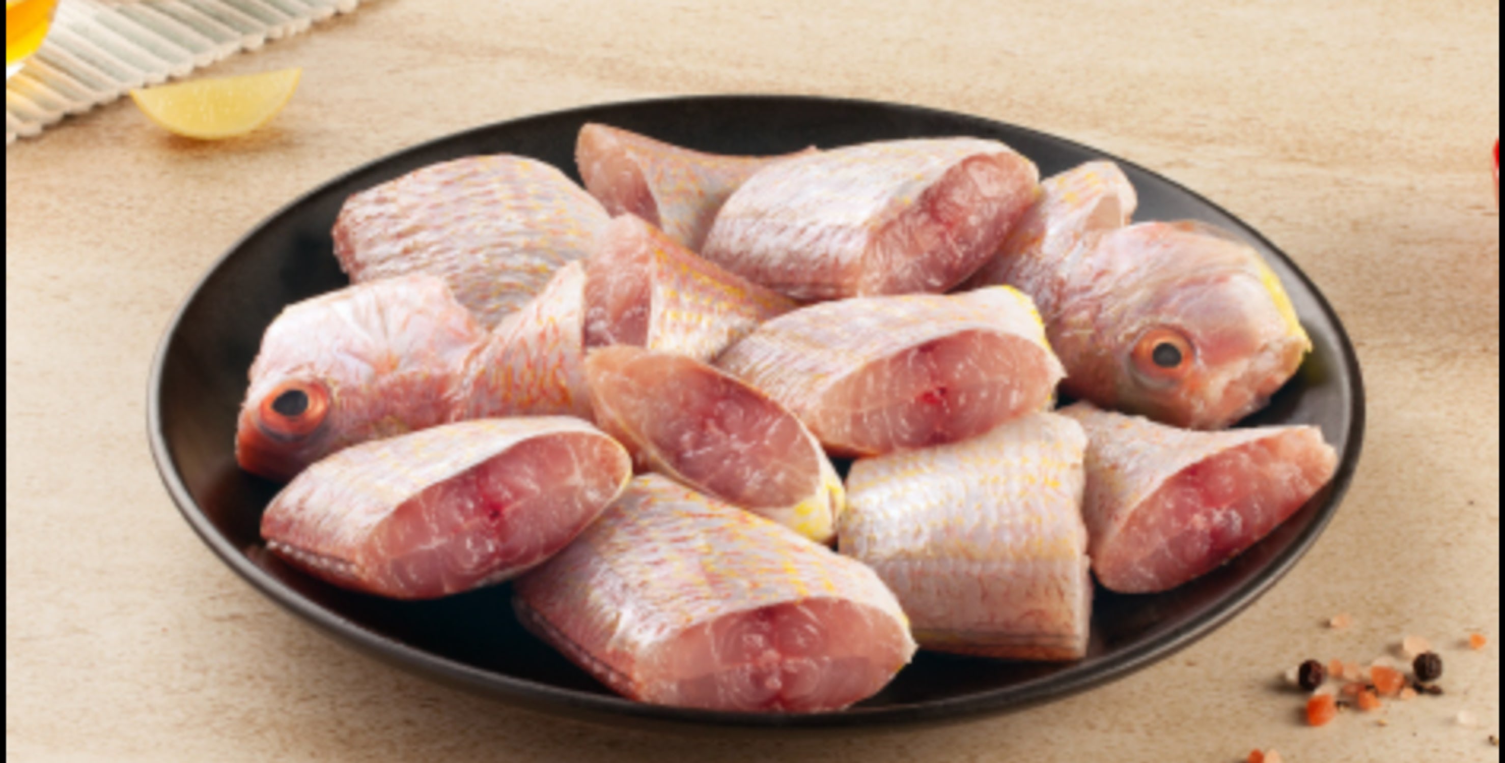 Pink Perch / Kilimeen / Sankara Meen - Curry Cut-1kg (Before Cleaning)