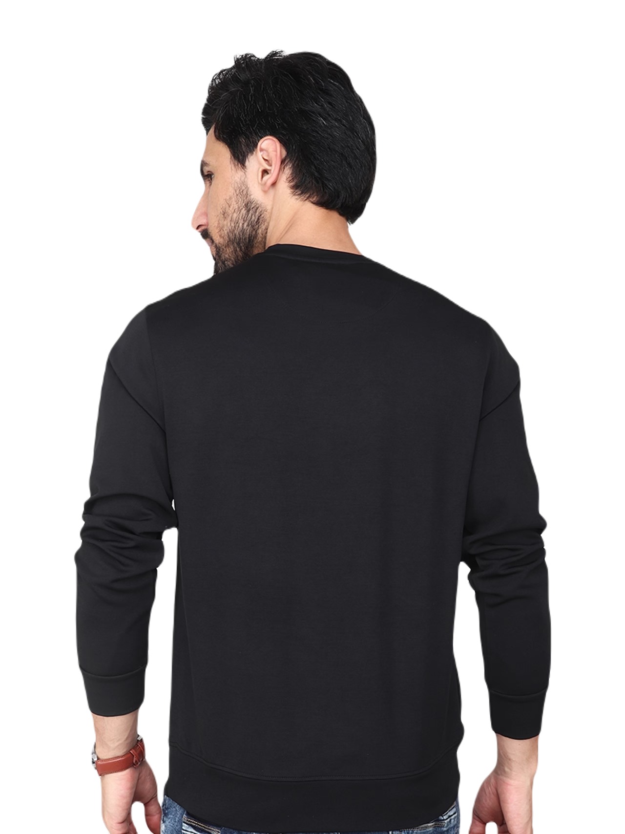 Albion Mens Cyan Black T-Shirt view 2