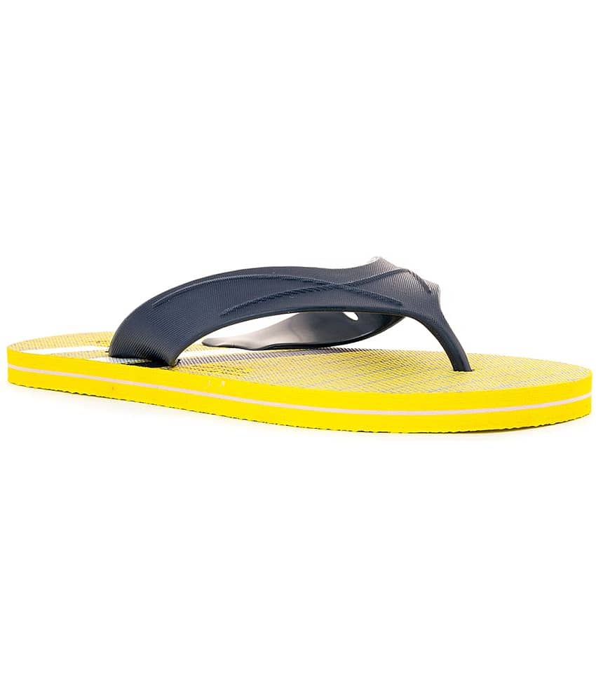 Khadim's Yellow Men's Daily Slipper view 2