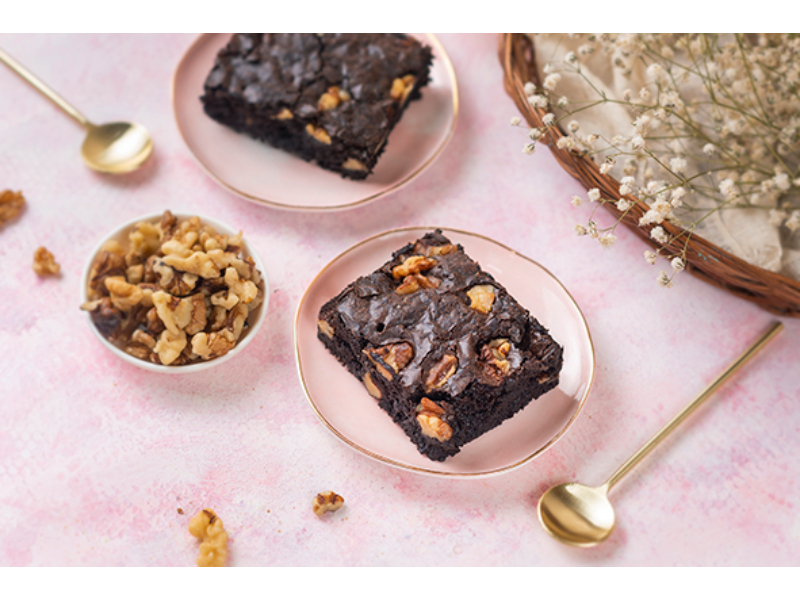 Monginis Walnut Brownie - Eggless