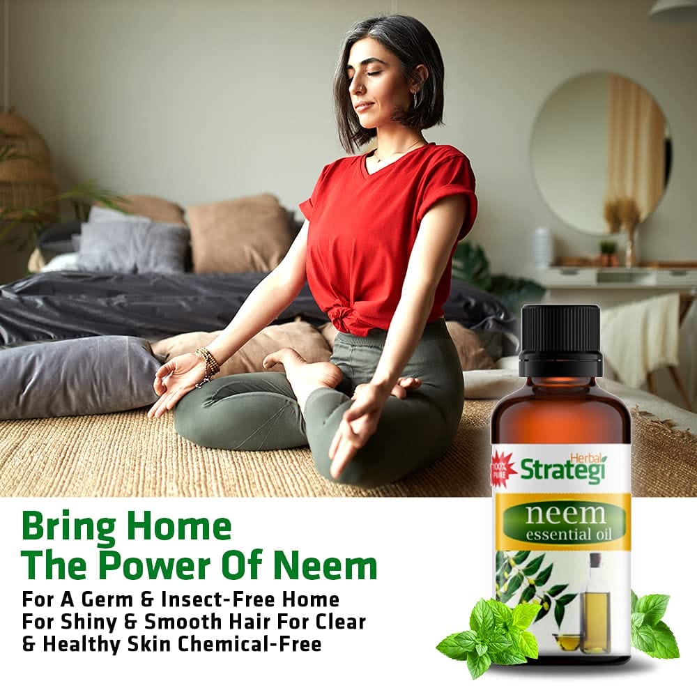 Herbal Strategi Neem Essential Oil 15 ML view 2