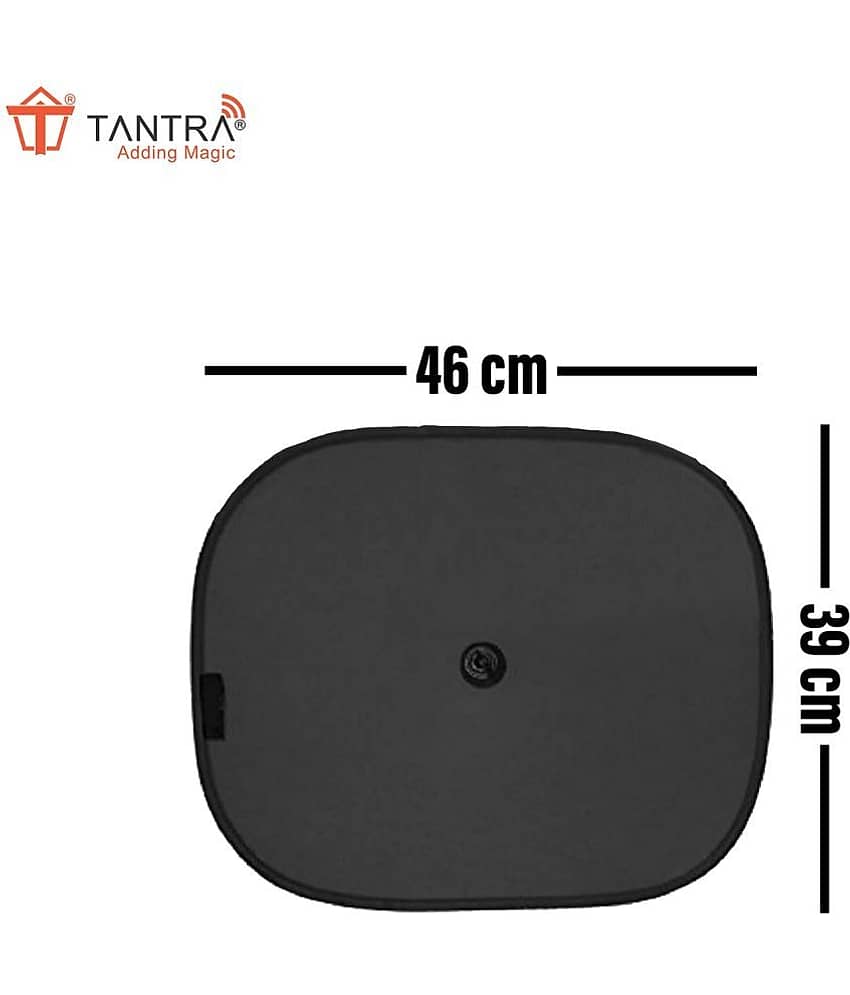 SIAGO Car Sun Shade for Side Windows Black (Pack of 6) view 2
