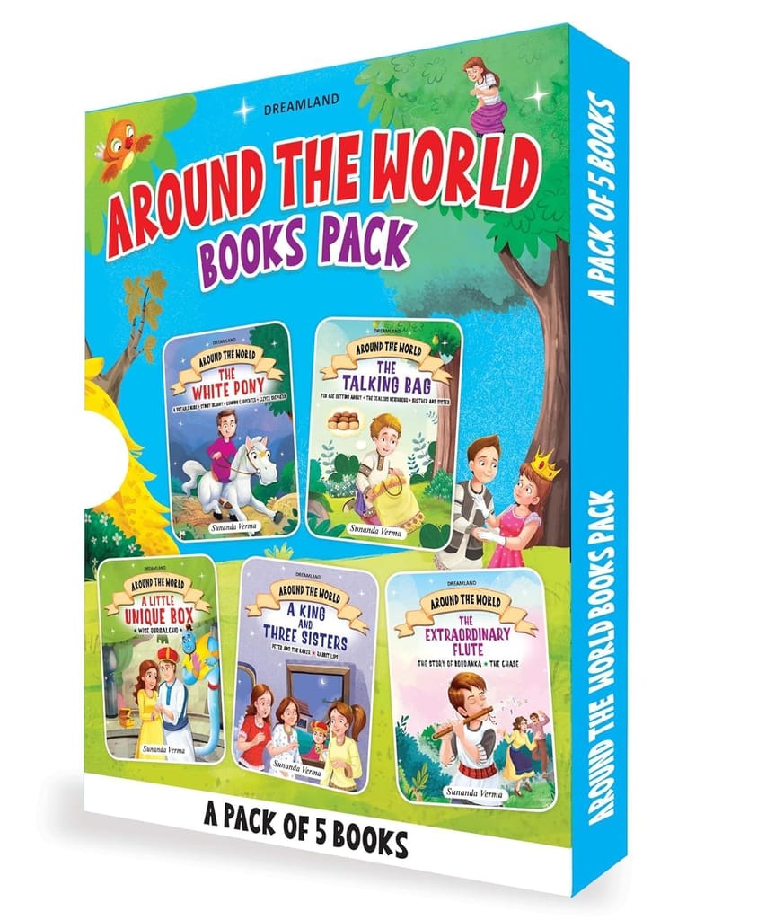 Around the World Stories Gift Pack - Around the World Stories for Children Age 4 - 7 Years [Paperback] Sunanda Verma view 2