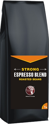 Woodi Peck's Espresso Blend Roasted Coffee Beans 1Kg view 2