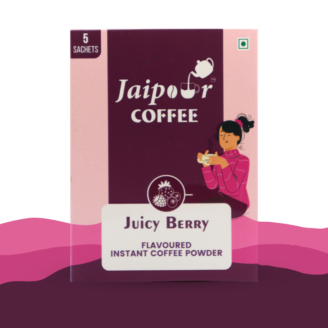 Jaipour Coffee Berry Sachet Box, 37.5 gm - Pack of 5