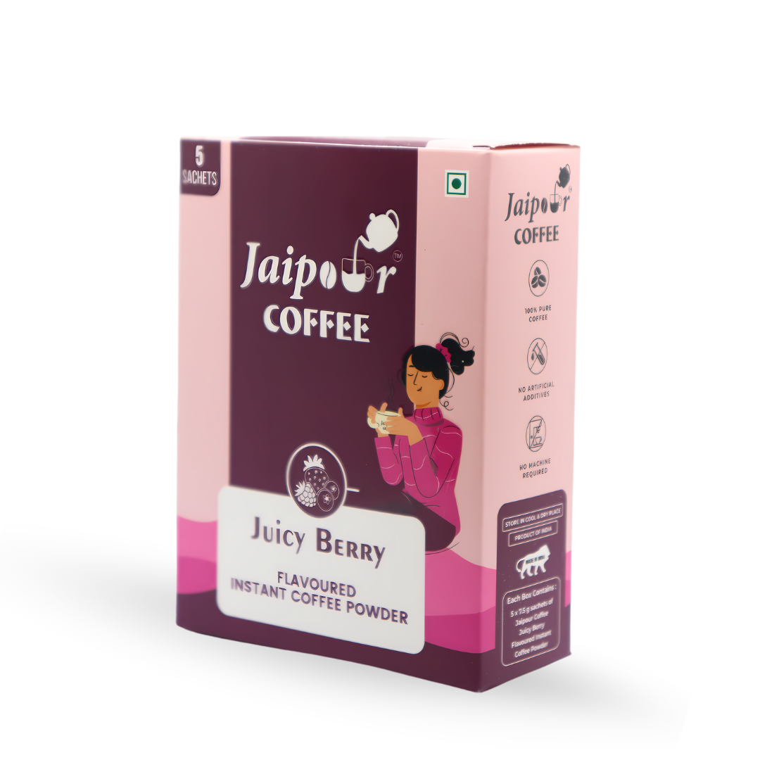 Jaipour Coffee Berry Sachet Box, 37.5 gm - Pack of 5 view 2
