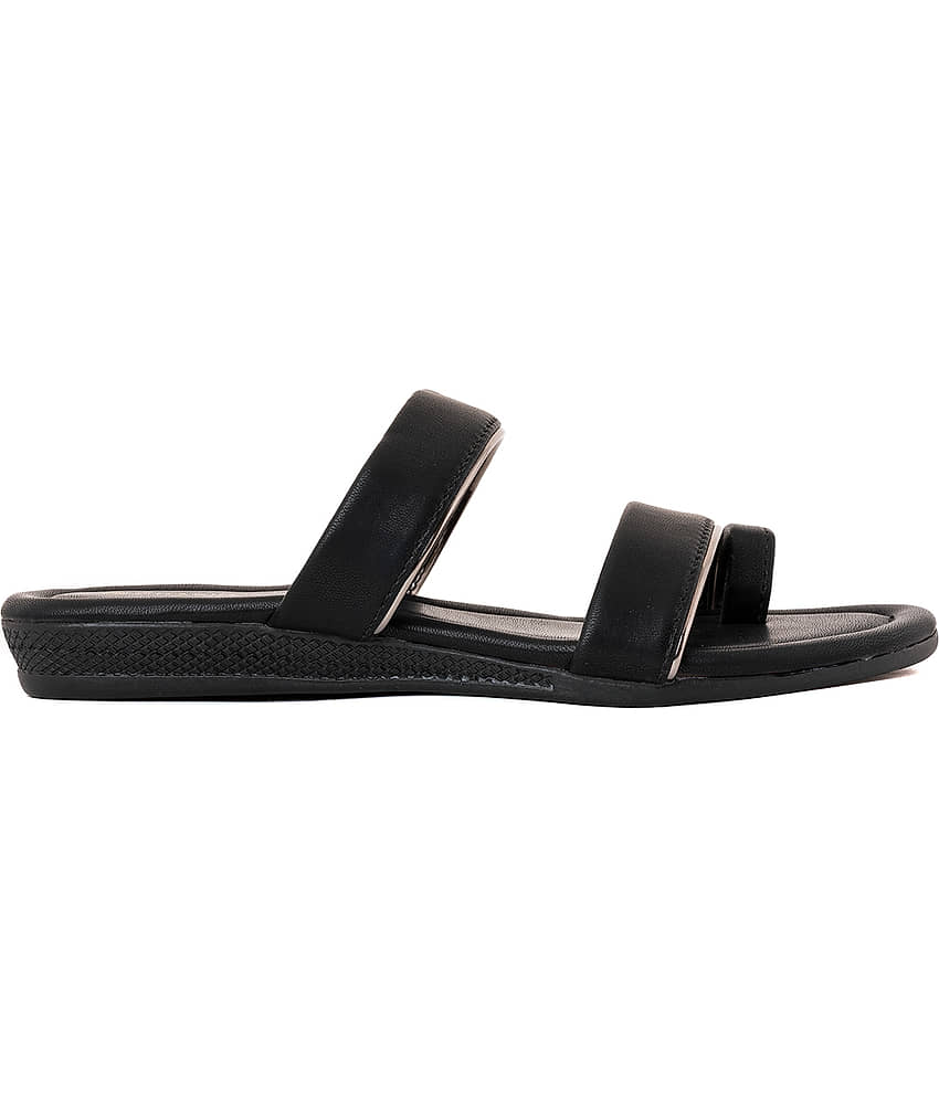 KHADIM Black Women's Flats view 2